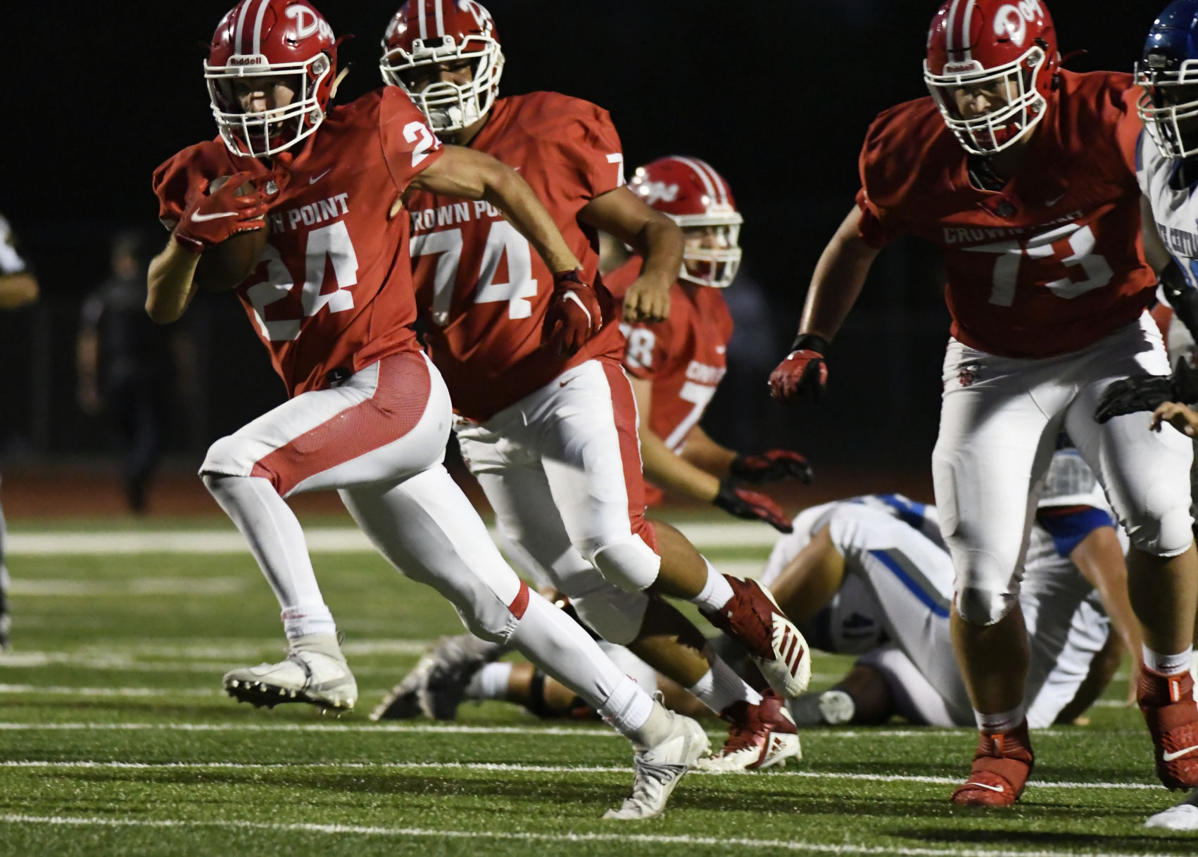 Lake Central at Crown Point football
